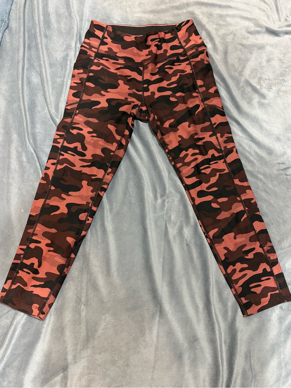 Calvin Klein Performance Brown/Tan and Black Camo Leggings Size M